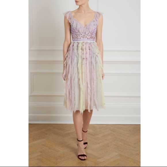 needle and thread rainbow gown